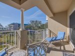 Balcony with 4th Floor Ocean Views at 5404 Hampton Place
